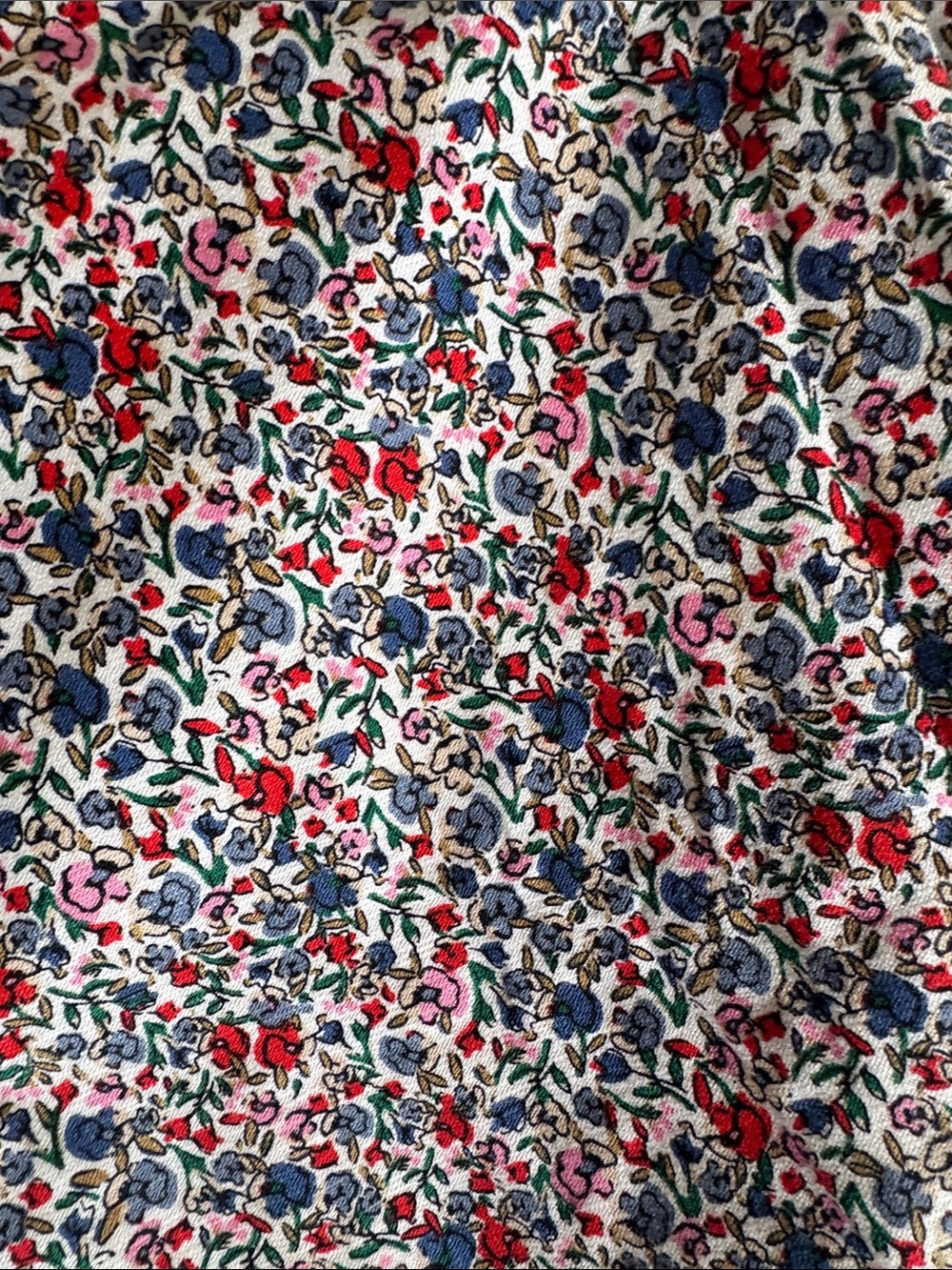 LOFT White Floral the Riviera slim Pants - Picture 6 of 6